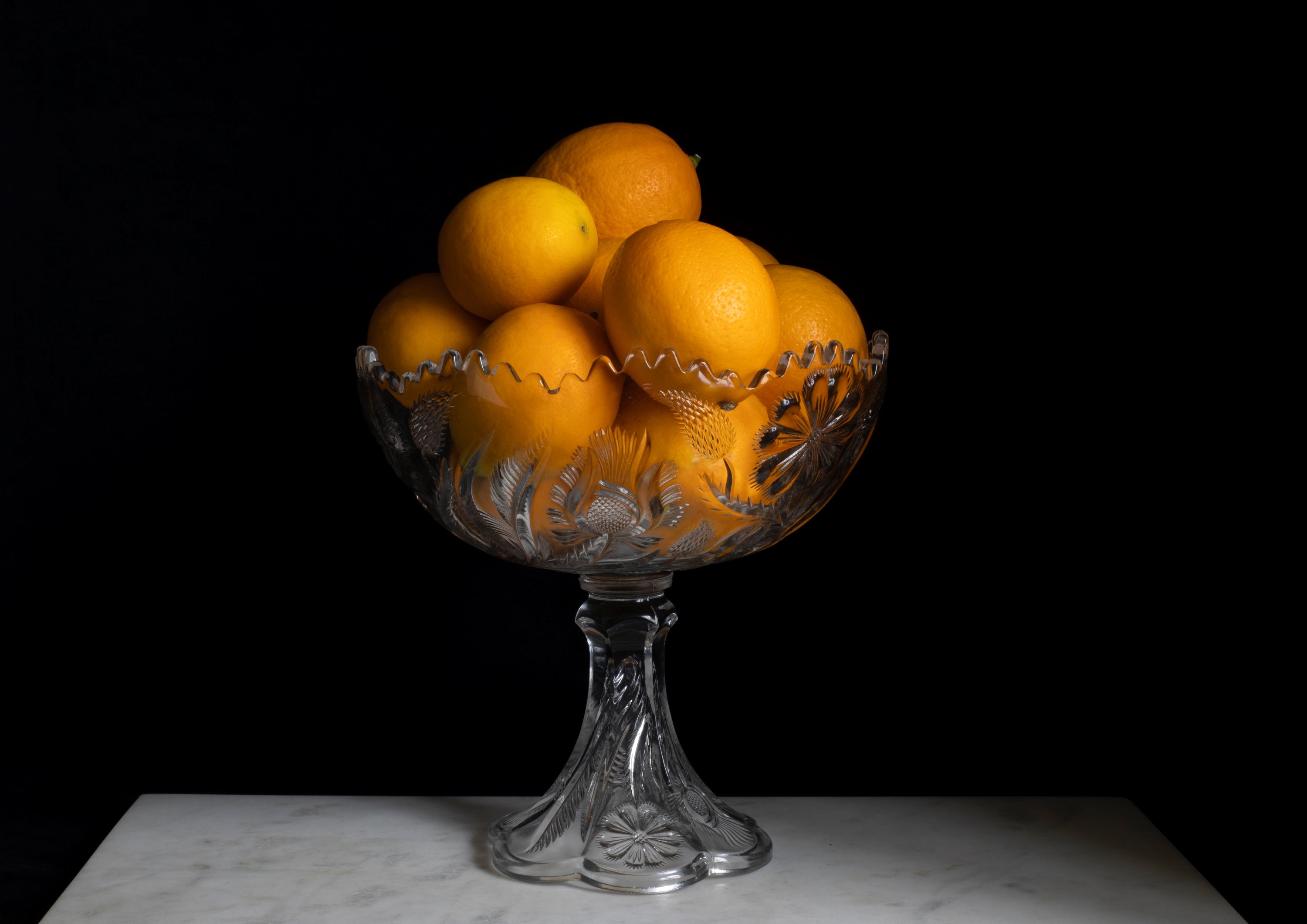9 Lemons In a Bowl | Open Edition Print