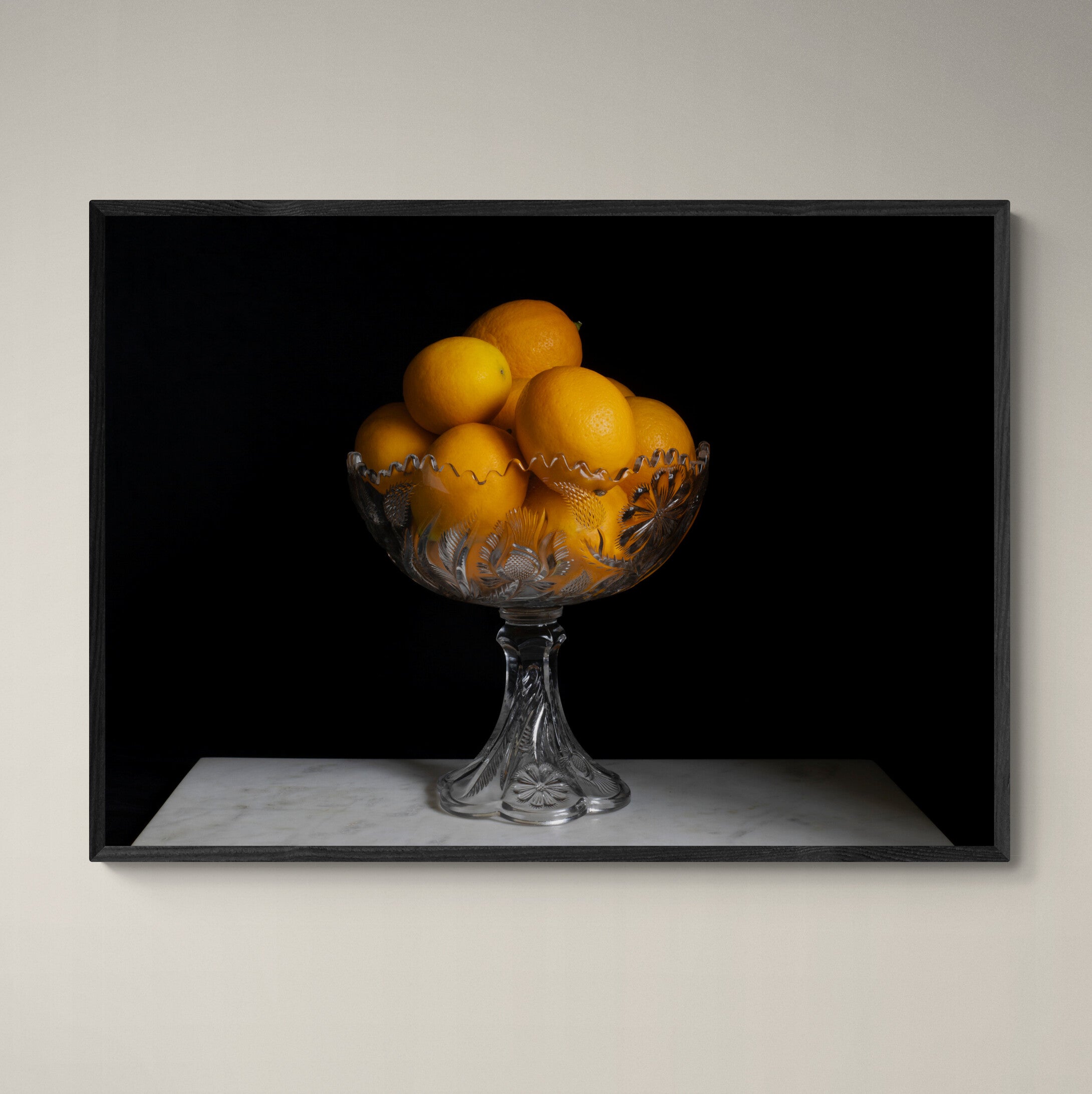9 Lemons In a Bowl | Open Edition Print