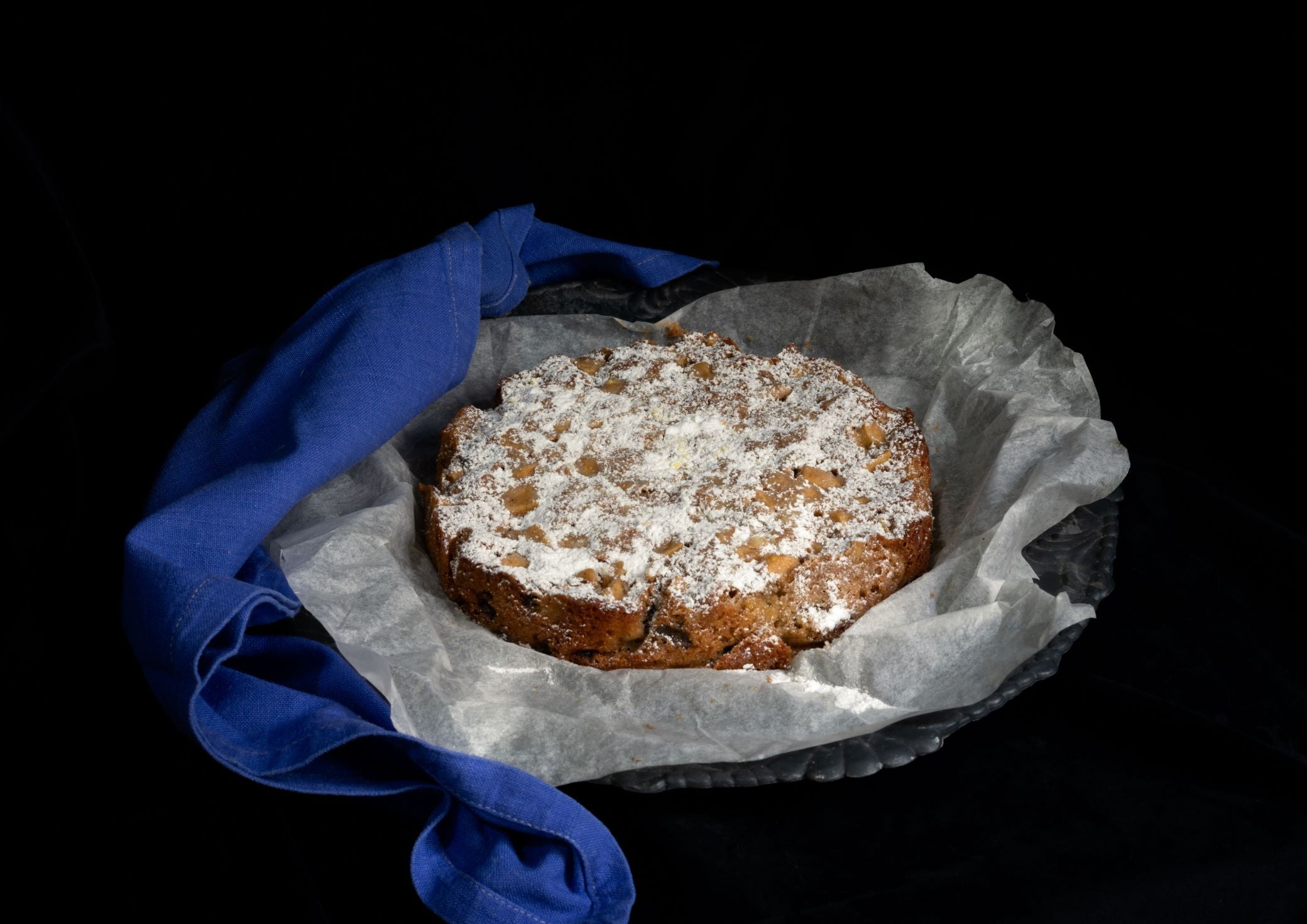 Still Life Apple Cake | Canvas Print