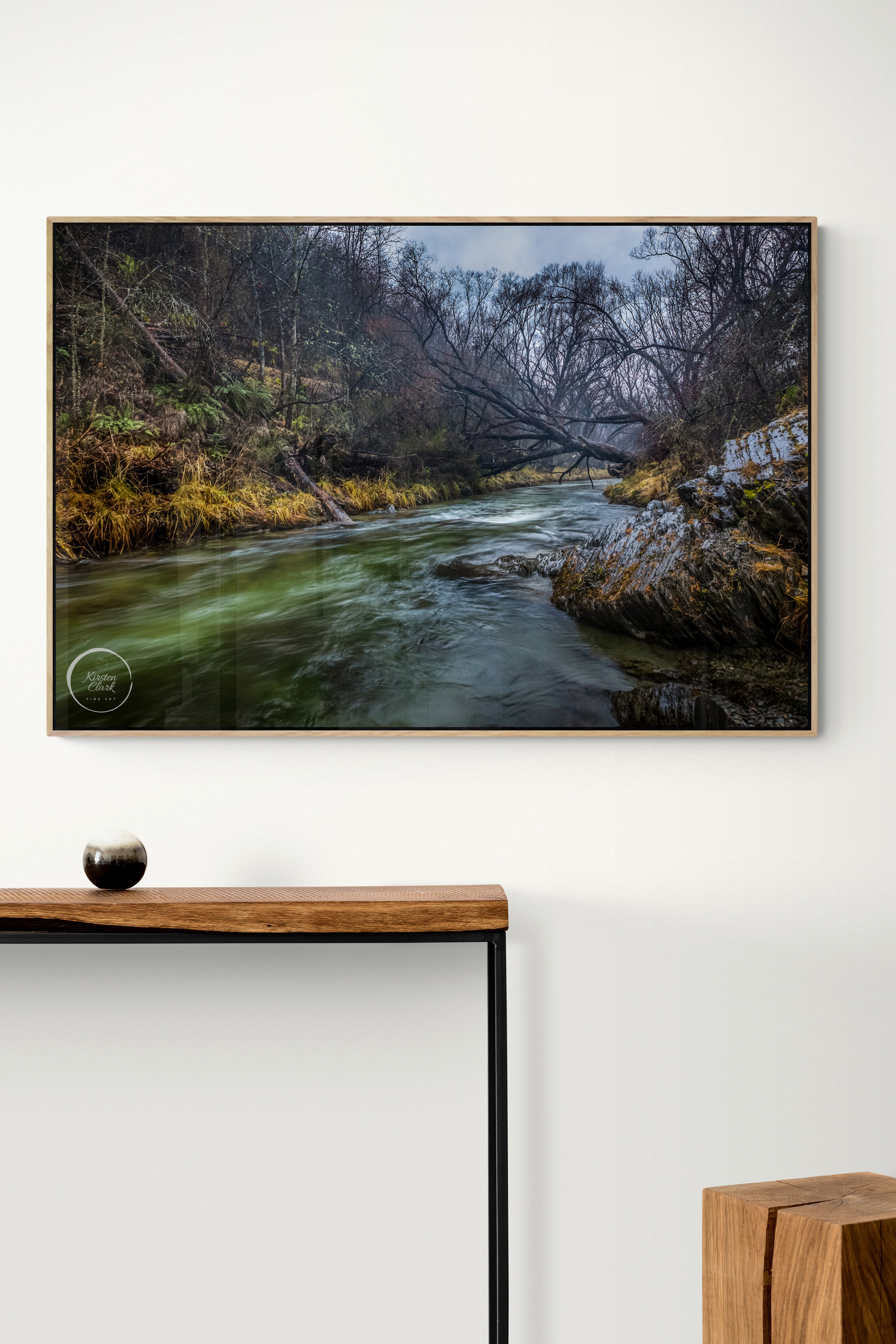 Arrowtown River Queenstown - Canvas Print