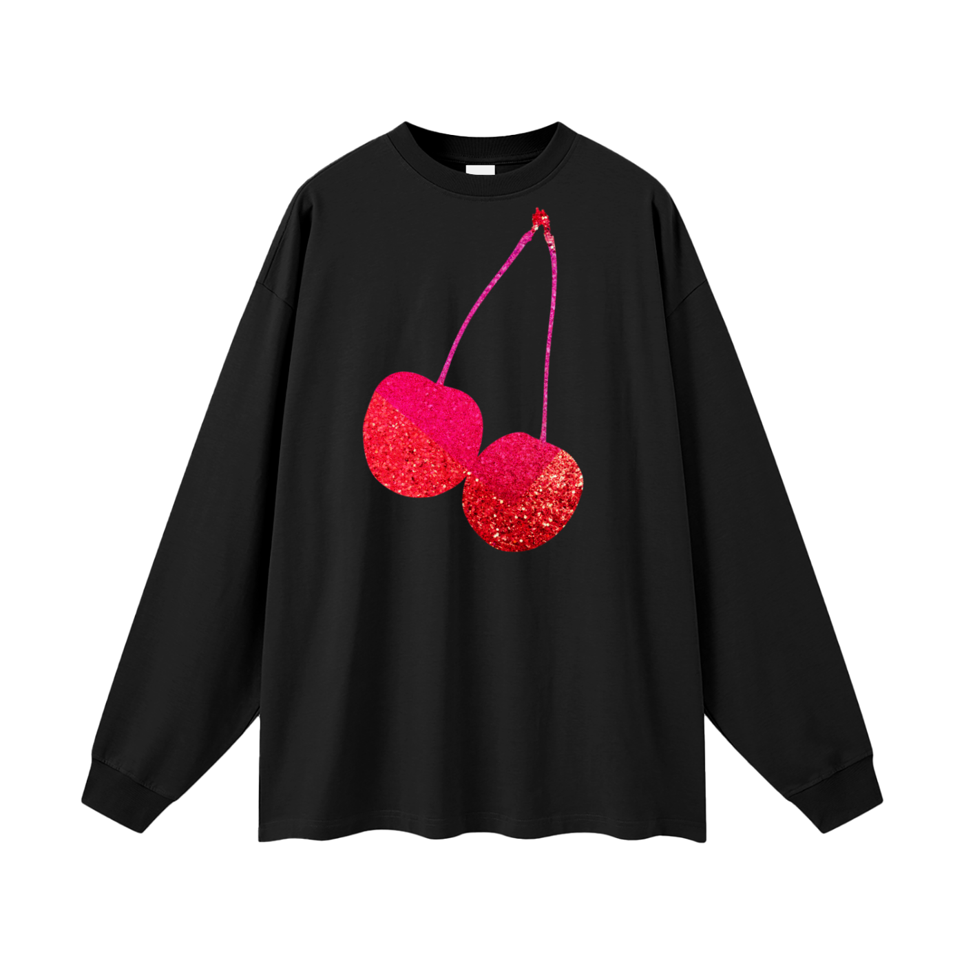 Cherry Glam - Heavyweight Long Sleeve Tee