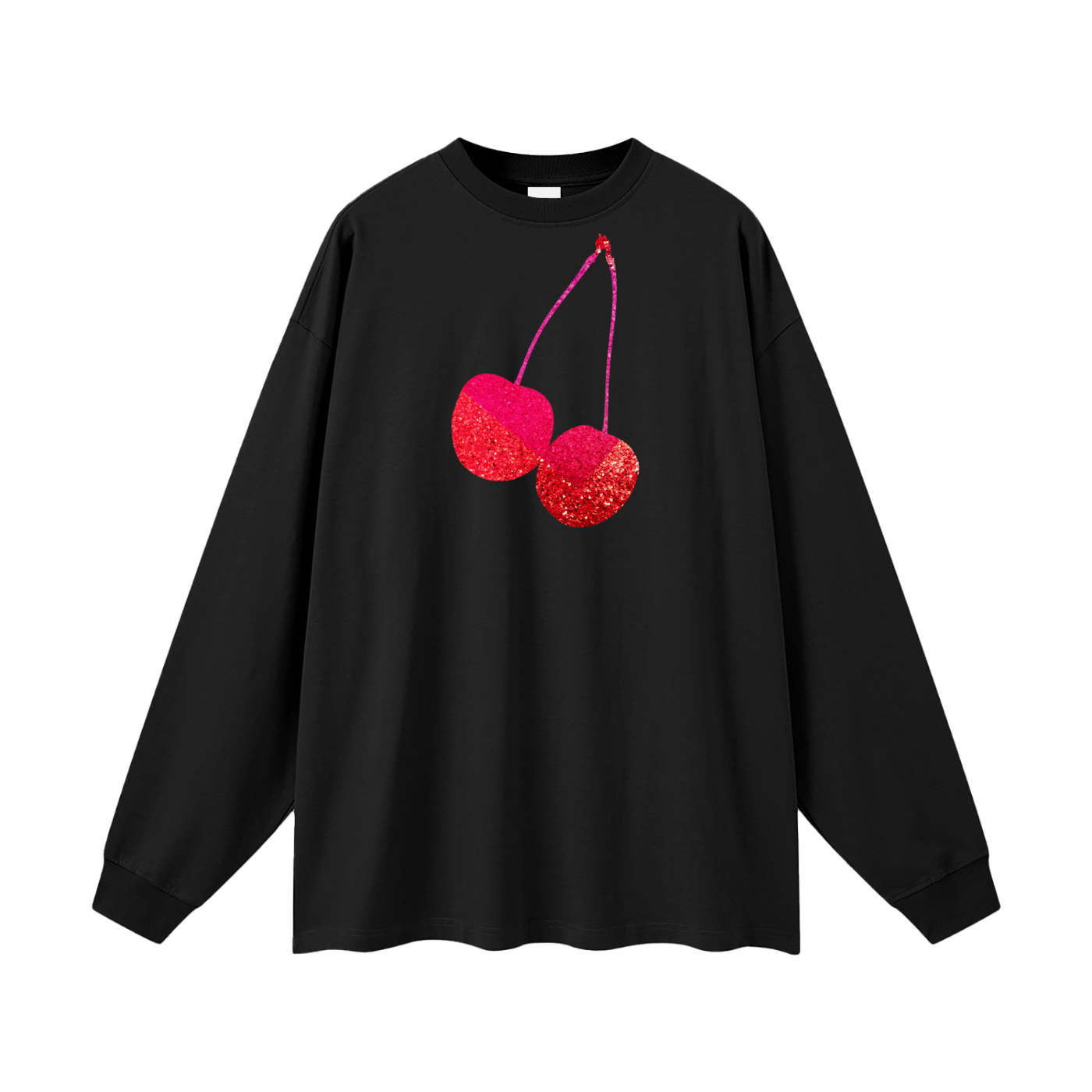 Cherry Glam - Heavyweight Long Sleeve Tee
