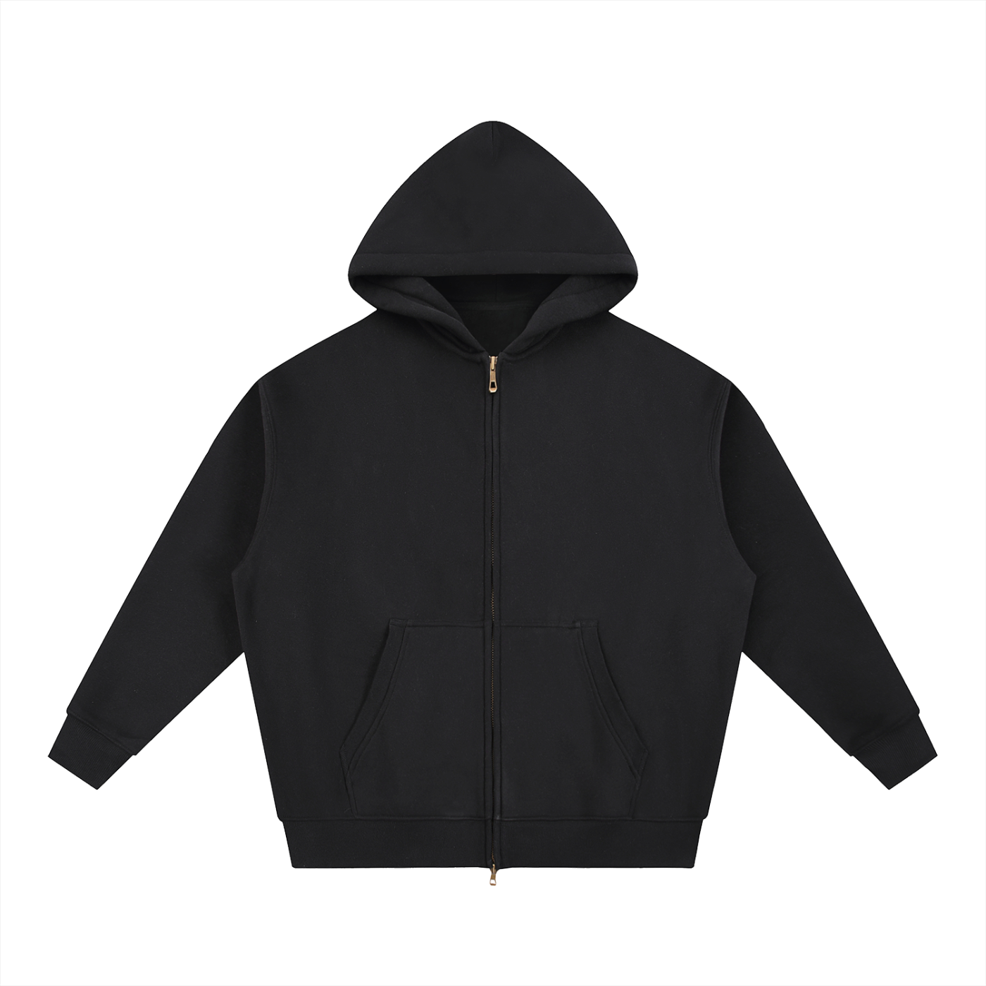 Daisy Double Zip Fleece Hoodie