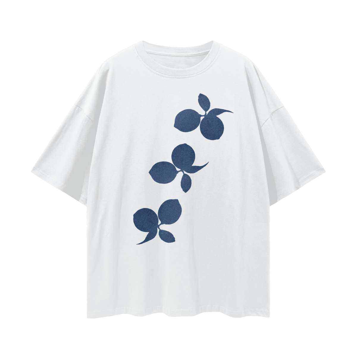 Lemon Denim Tee | Relaxed To Oversized