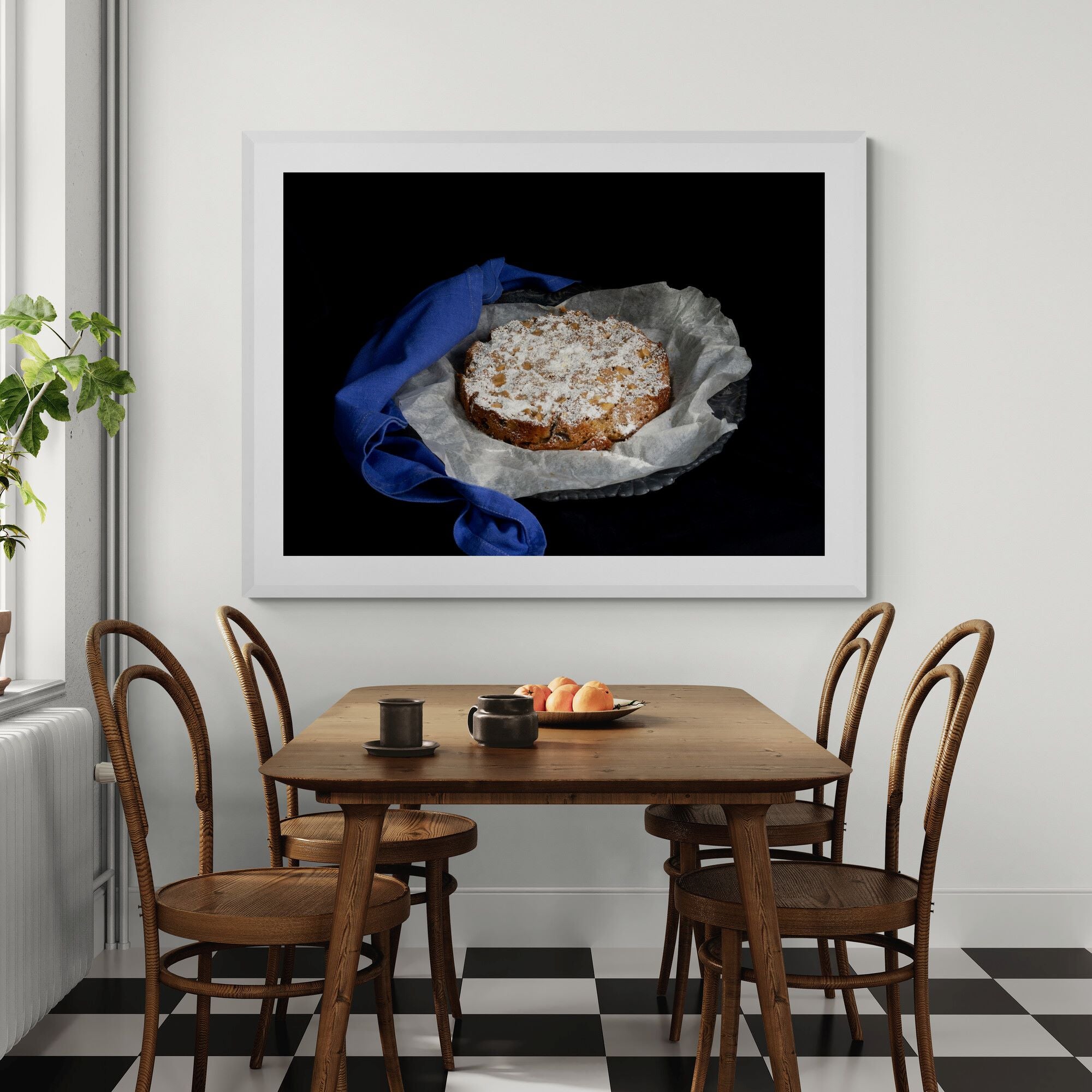 Dutch Apple Cake print in classic-dining-room by Kirsten Clark art
