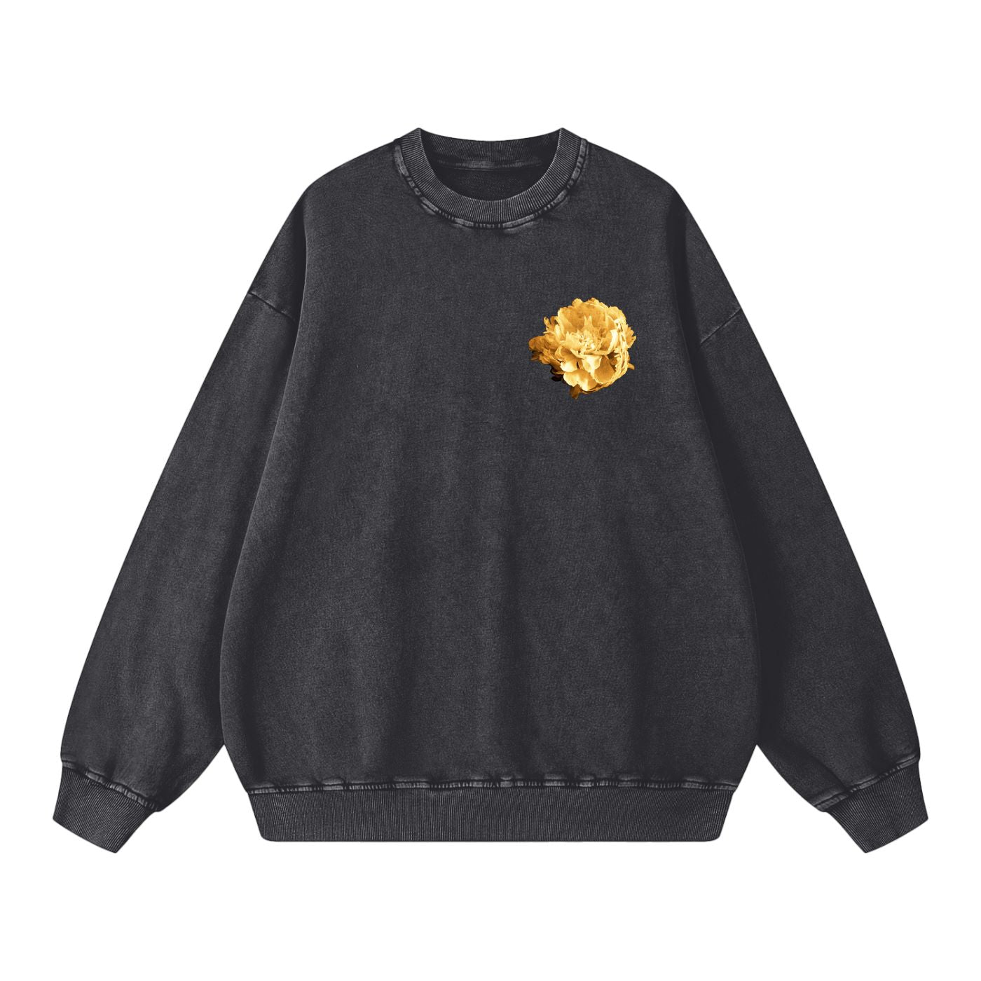 Sweatshirt Antique Gold Peony - Limited Edition