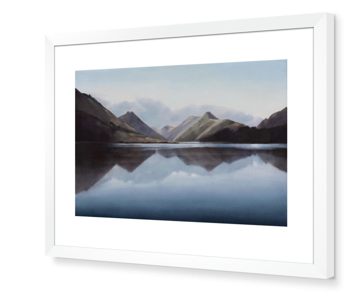 Moke Lake Reflection Print