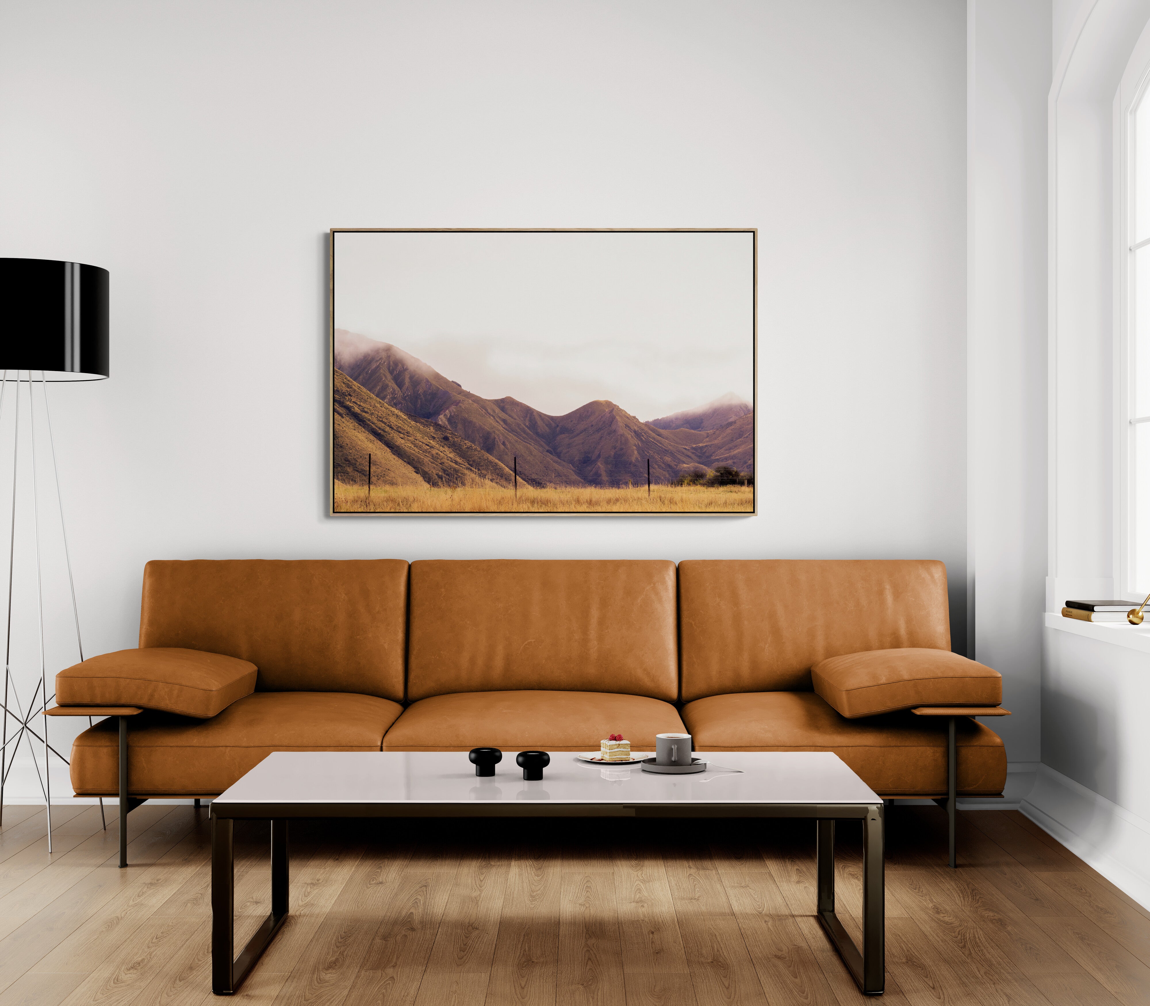 Golden Mountains | Canvas Print
