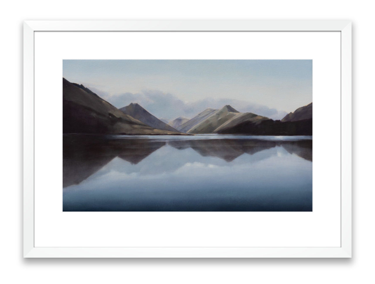 Moke Lake Reflection Print