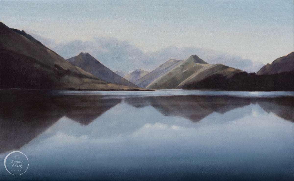 Moke Lake Reflection Print