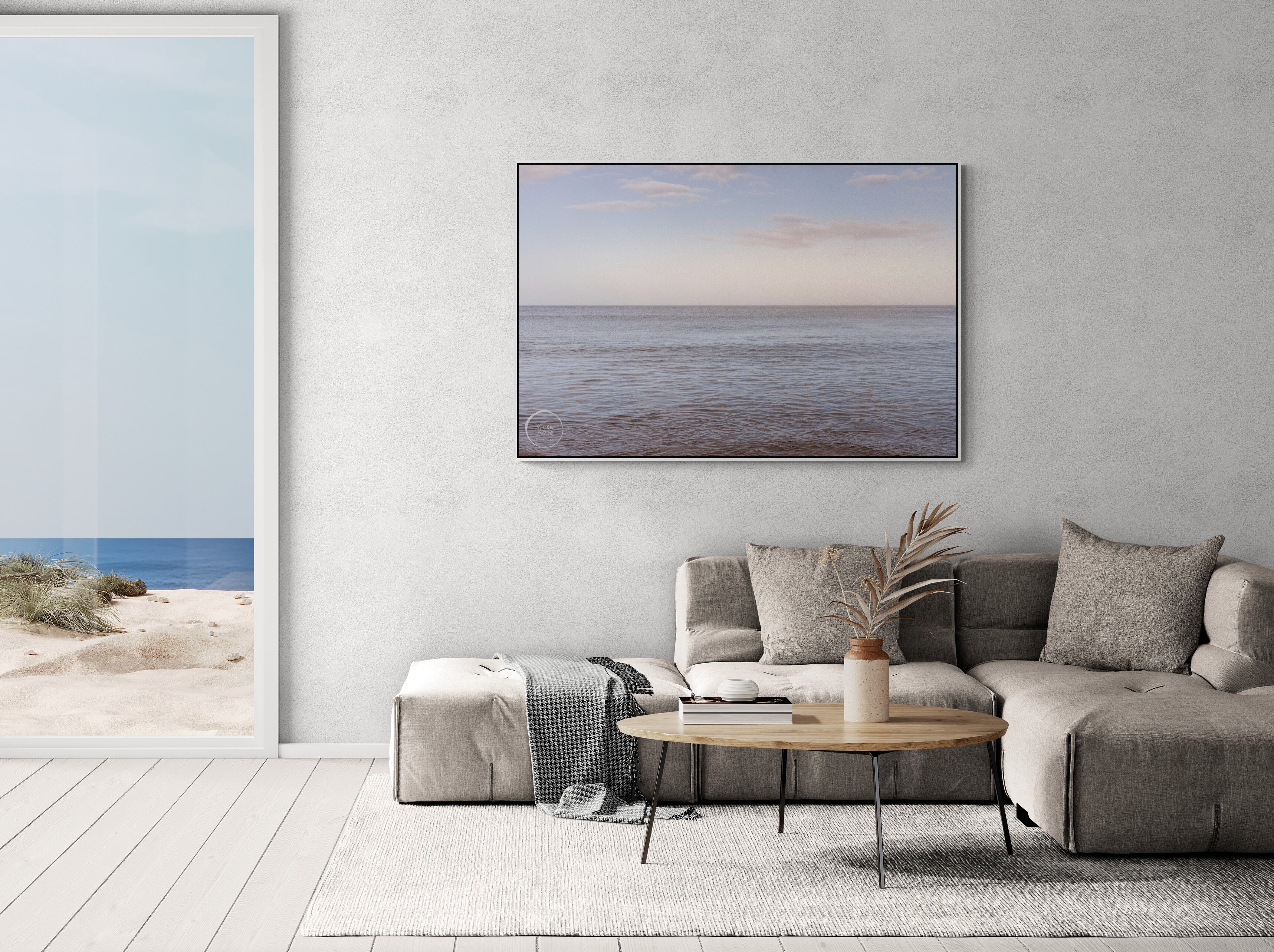 New Horizons Blush of Dusk Canvas Print