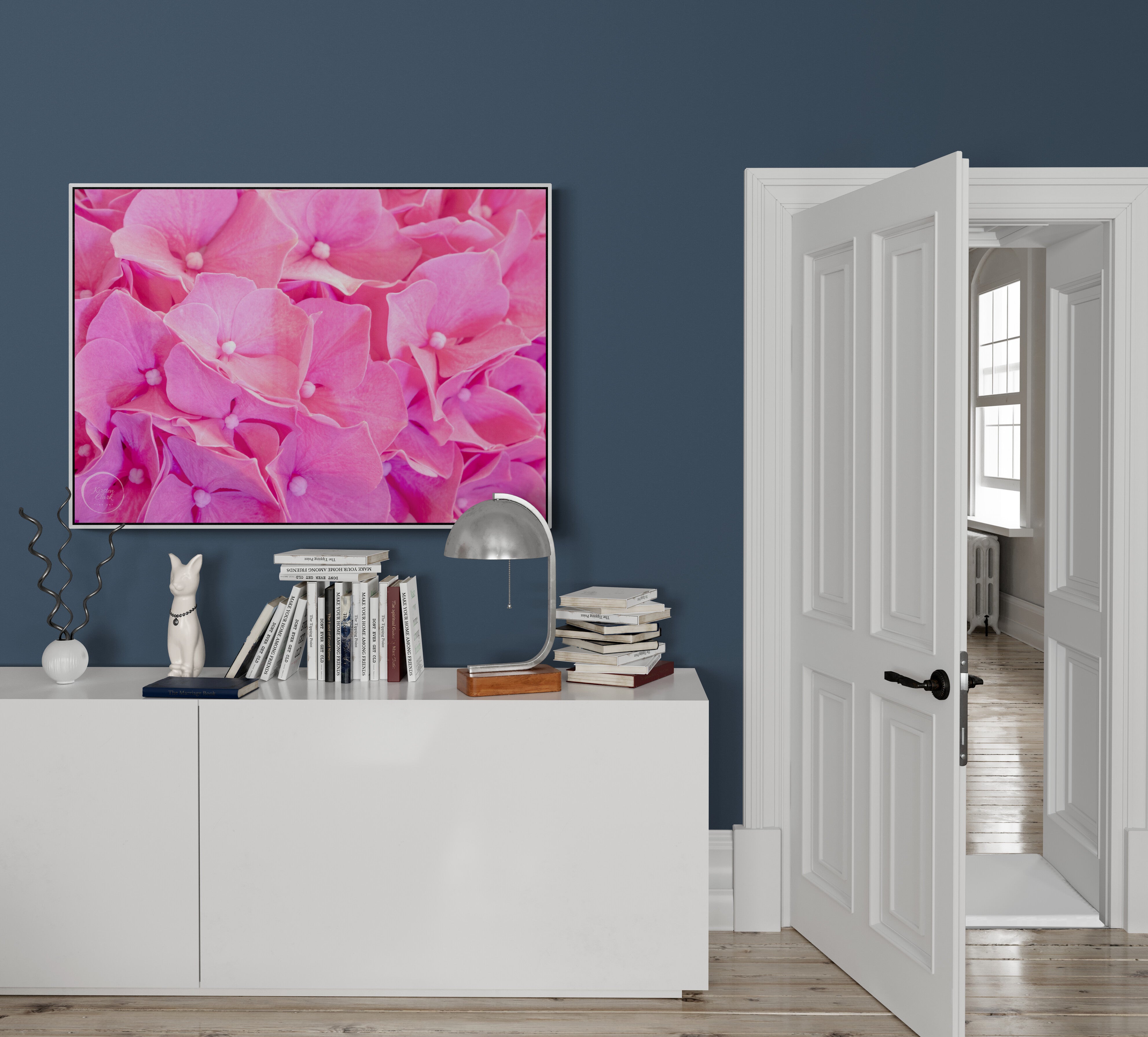 Pink Hydrangeas | Canvas Print