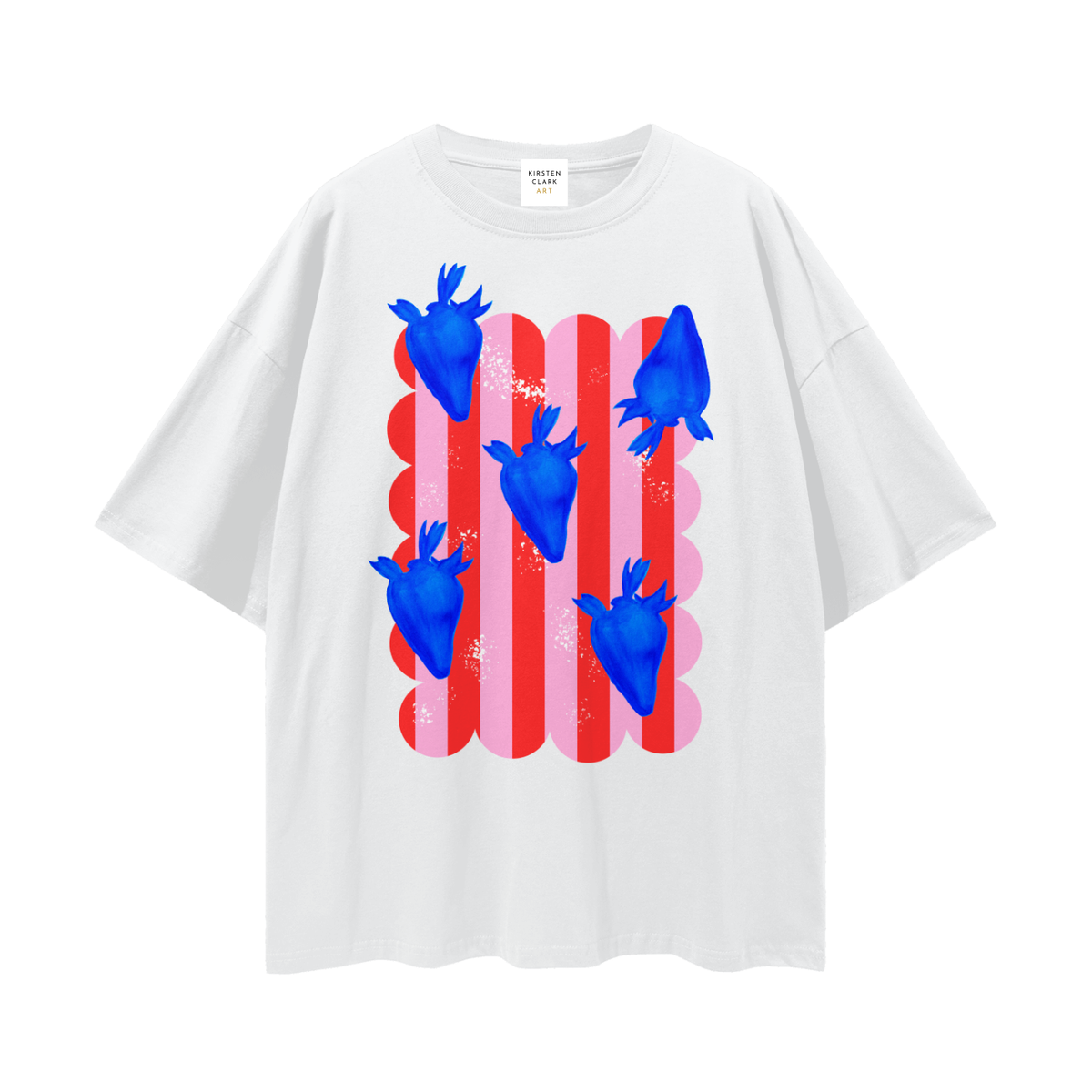 Strawberry Delight Tee | Relaxed To Oversized