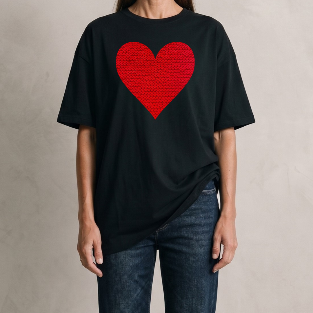Warm Hearted Tee | Relaxed To Oversized