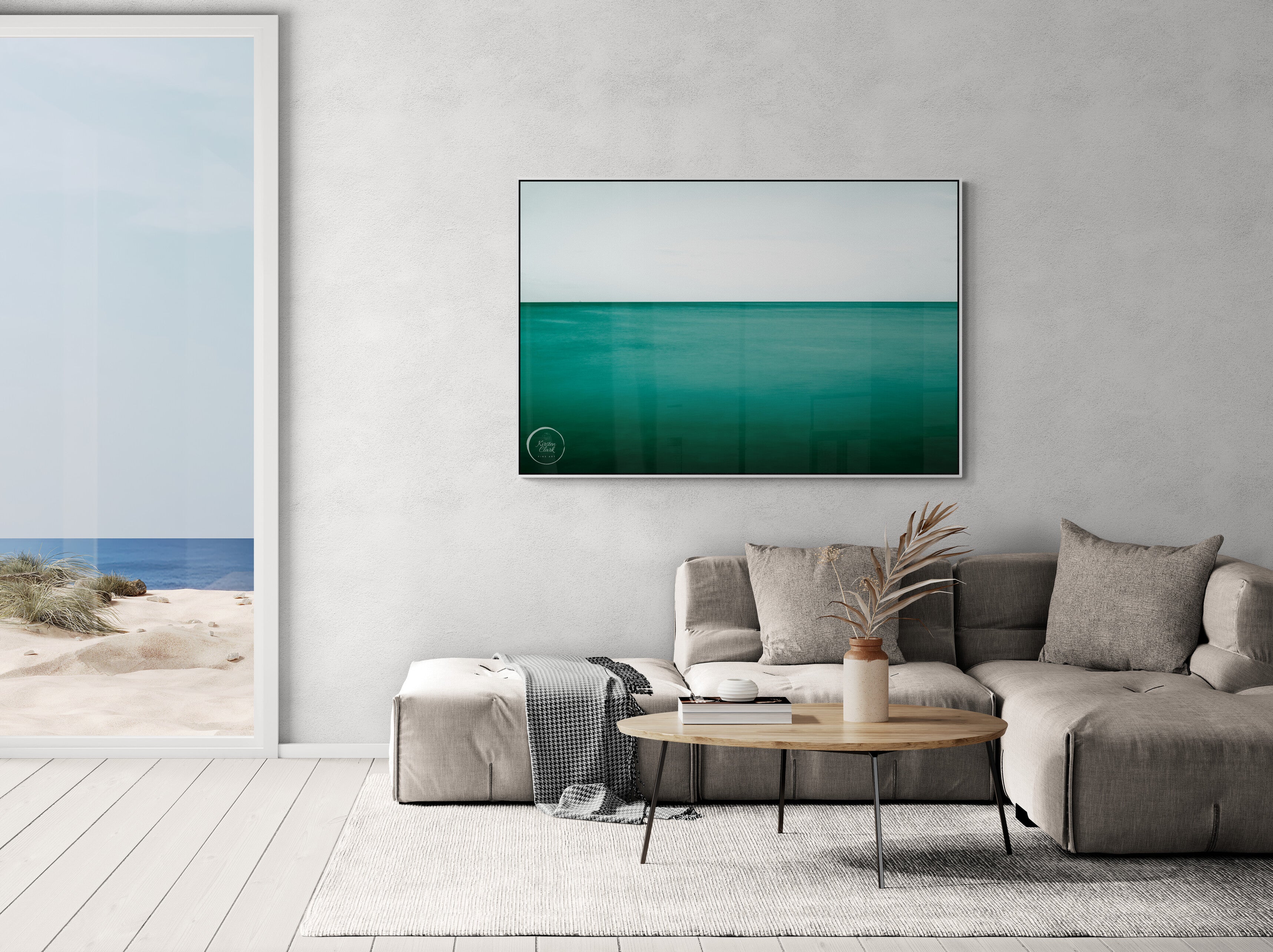 New Horizons Emerald Sea | Canvas Print