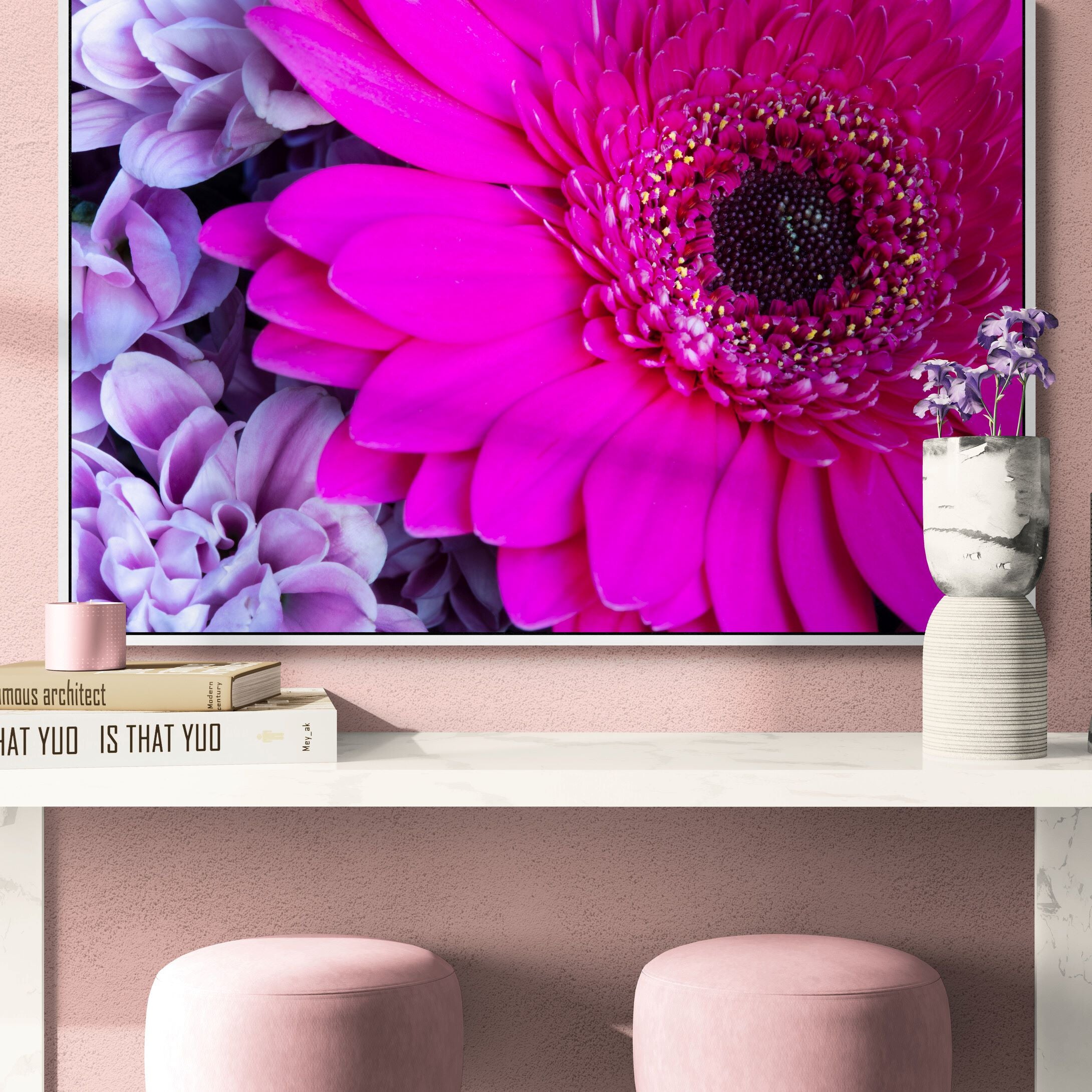 Pink Gerbera | Canvas Print