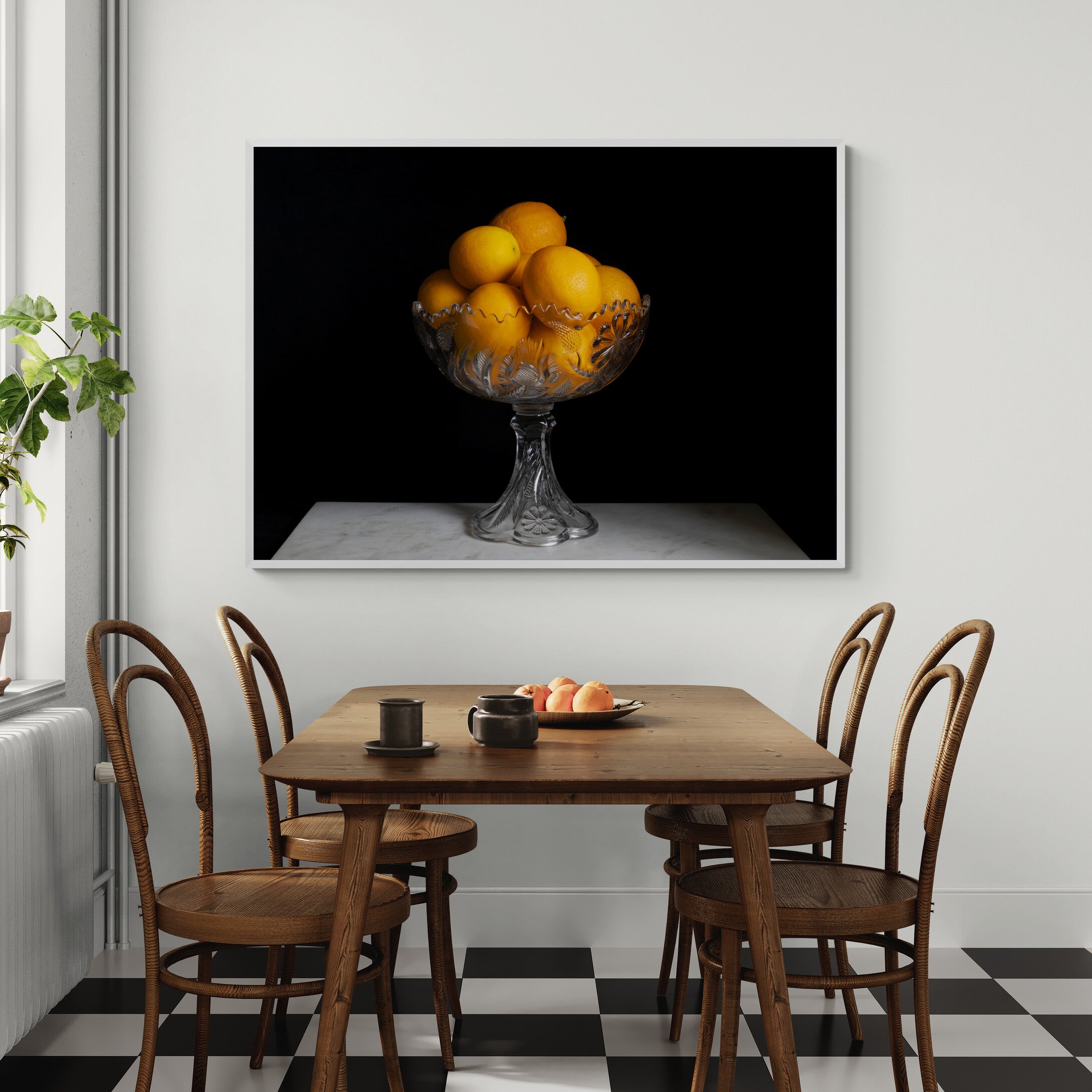 9 Lemons In a Bowl | Open Edition Print
