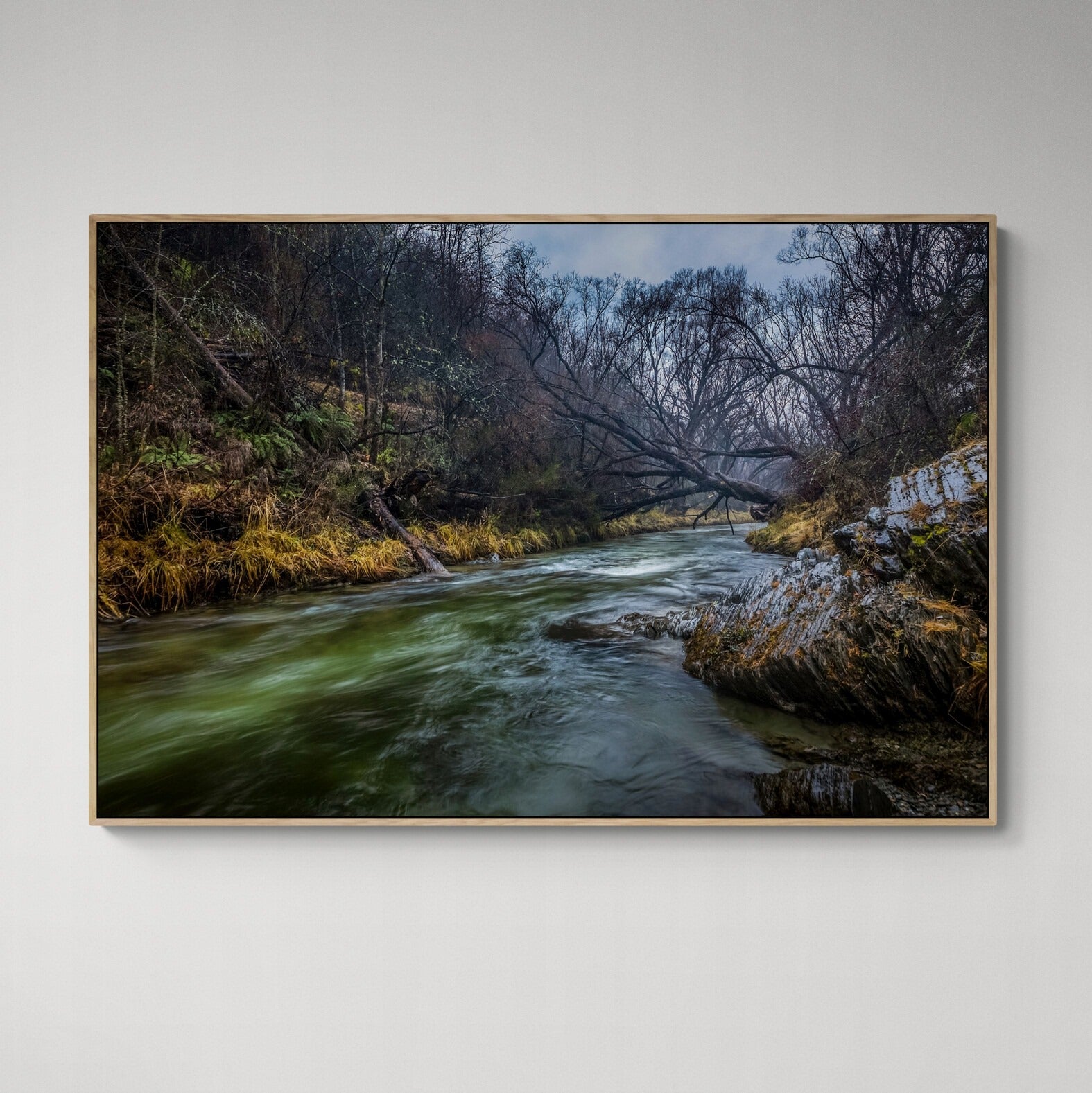 Arrowtown River Canvas Print on Wall by Kirstten Clark Art
