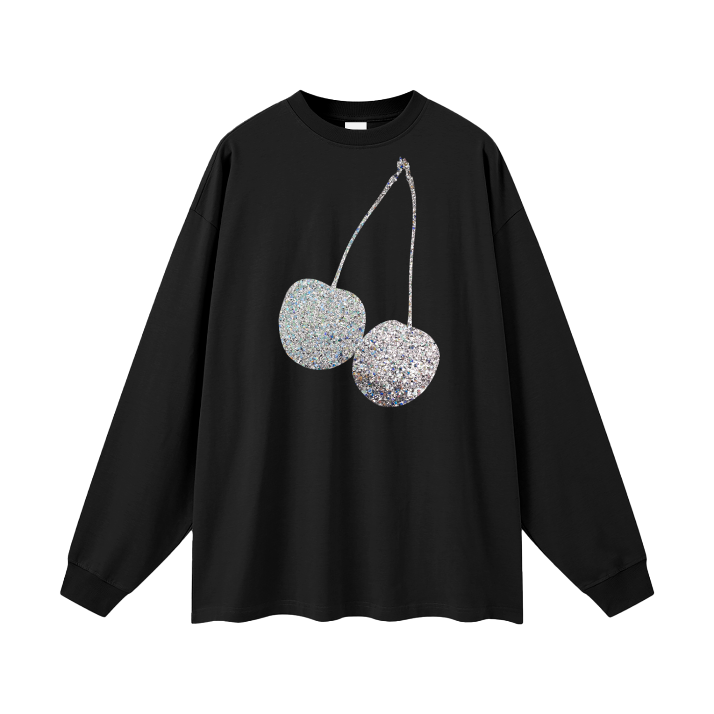 Cherry Diamond - Heavyweight Long Sleeve Tee