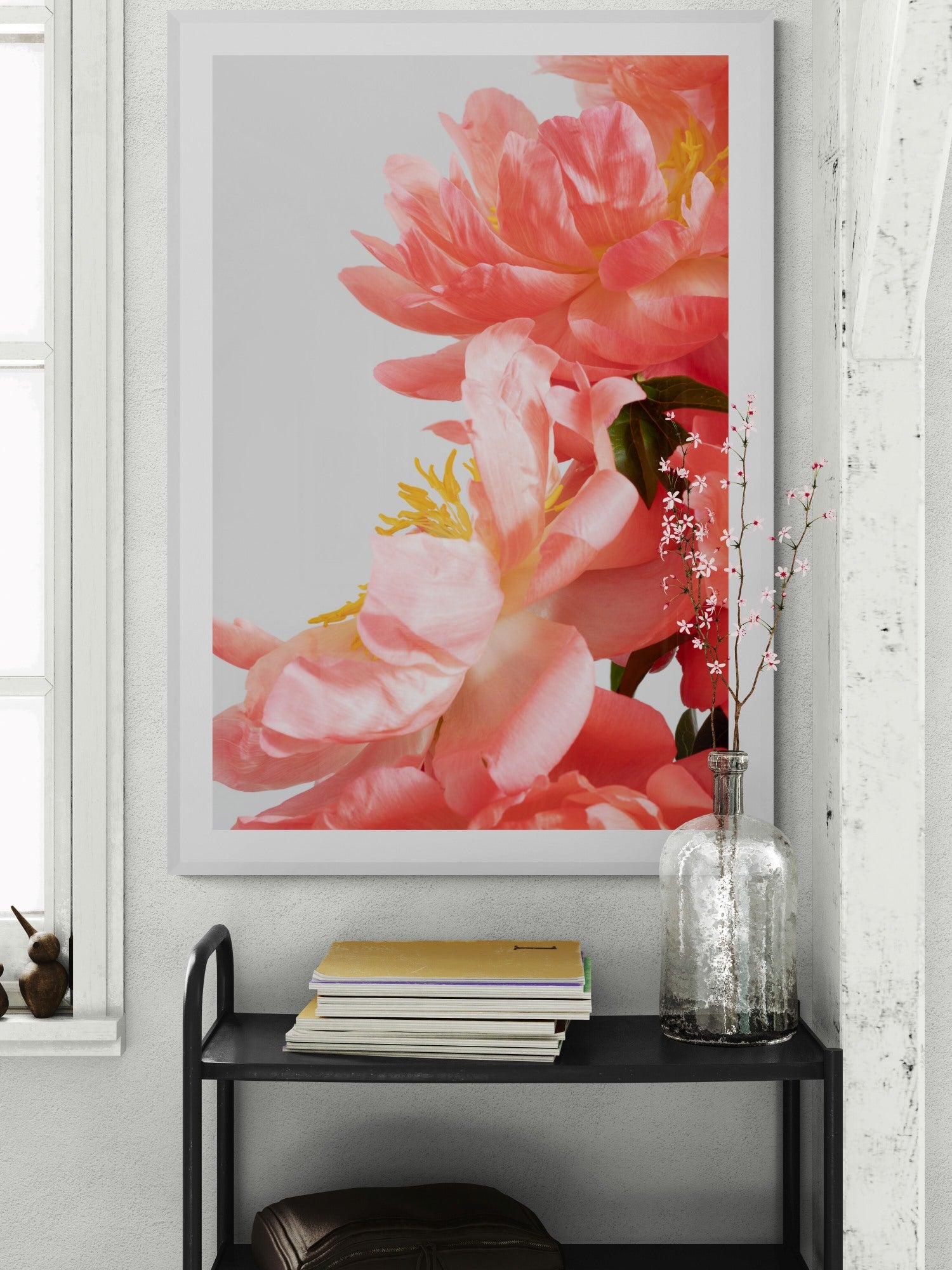 Coral Sunset Peonies #1