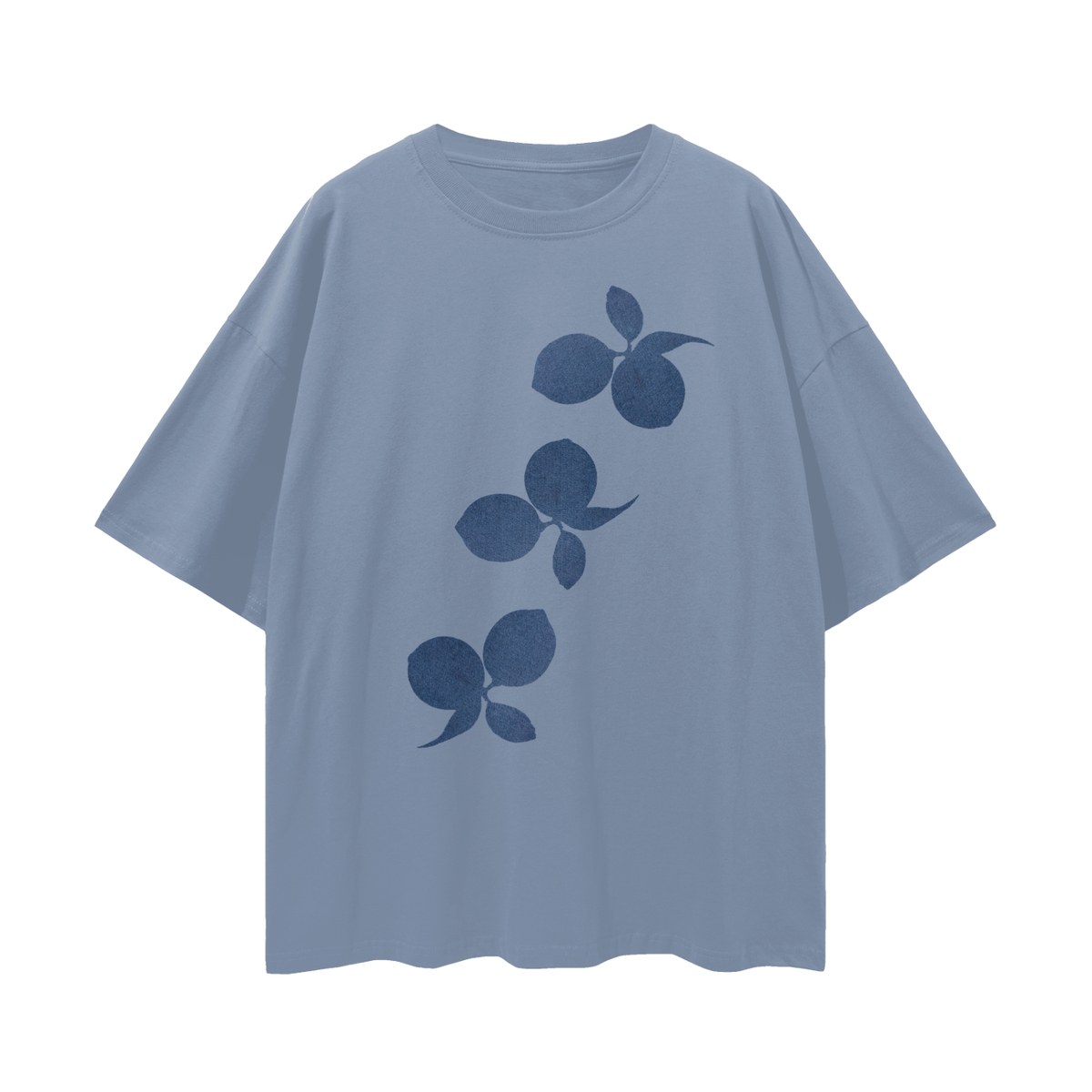 Lemon Denim Tee |  Relaxed To Oversized