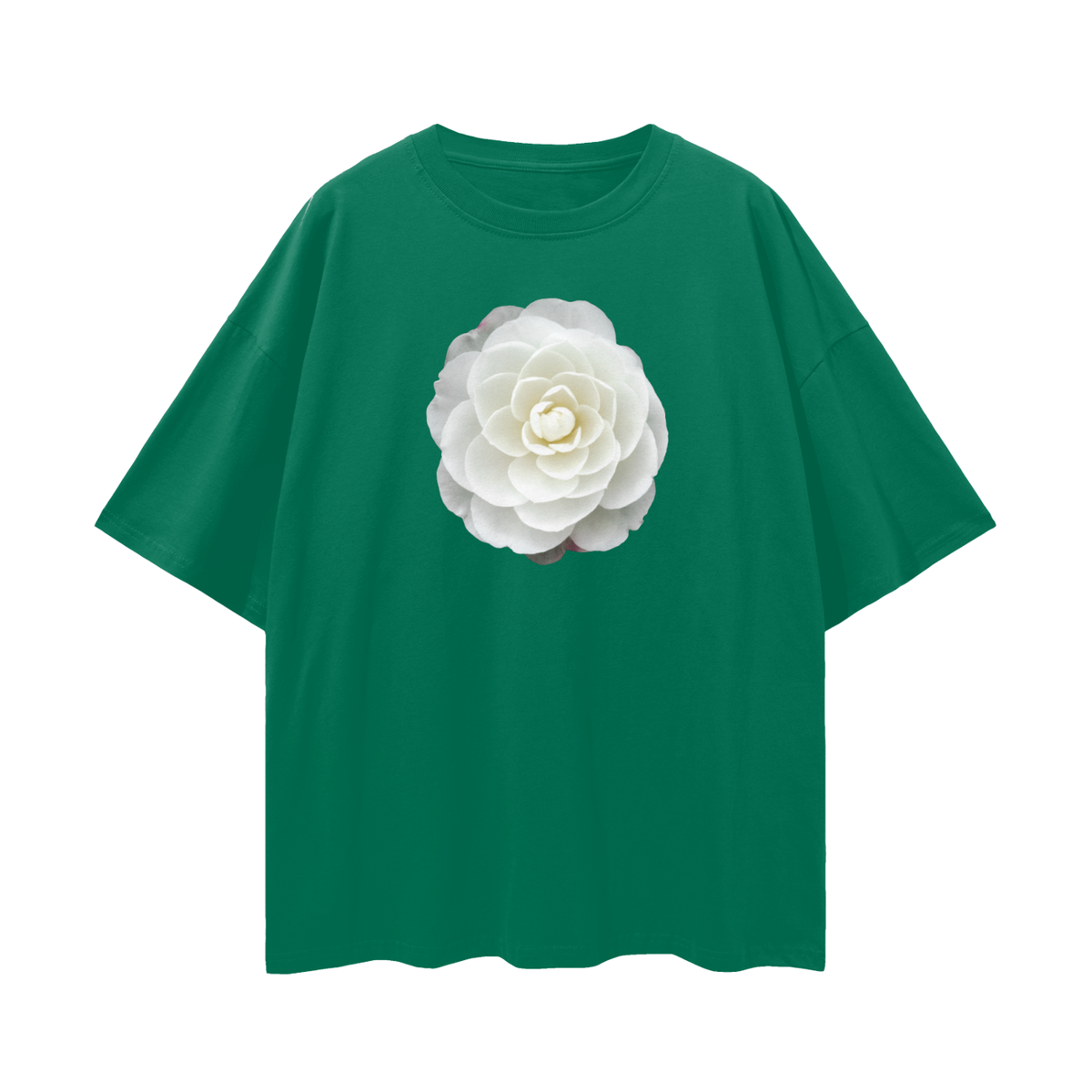 Early Pearly Camellia Tee |  Relaxed To Oversized