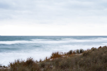 From the Dunes Papamoa Beach NZ Landscape Print by Kirsten Clark