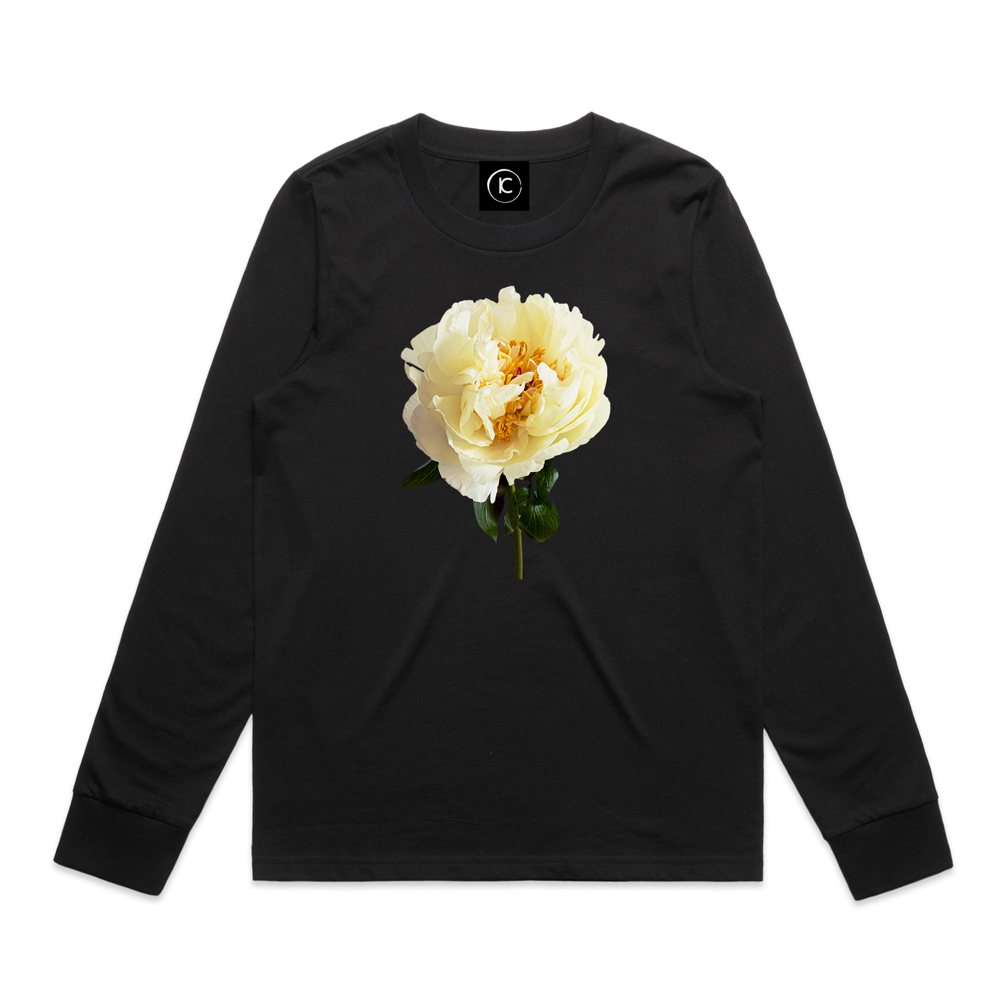 Lemon Chiffon -  Cuffed Long Sleeve Tee