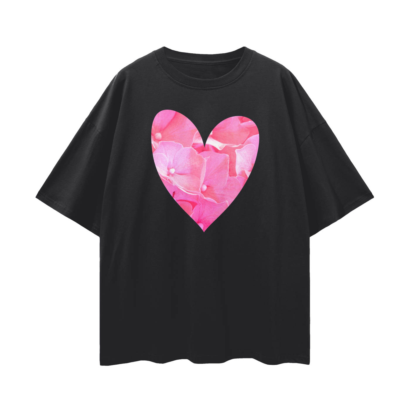 Love Pink Hydrangeas Tee