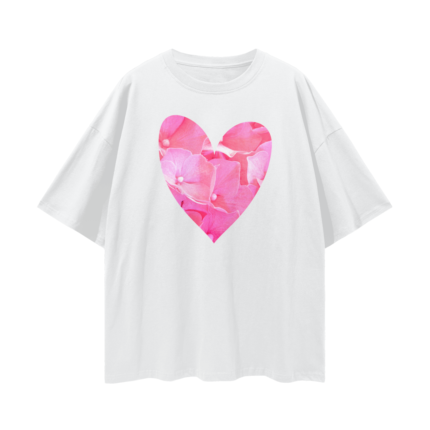Love Pink Hydrangeas Tee