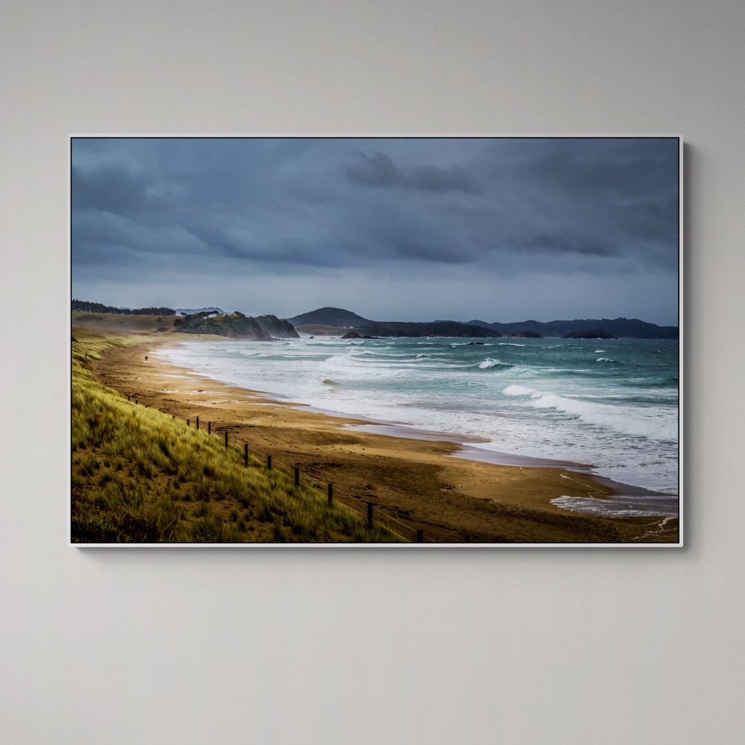 Pataua North Beach Morning Walk | Canvas Print