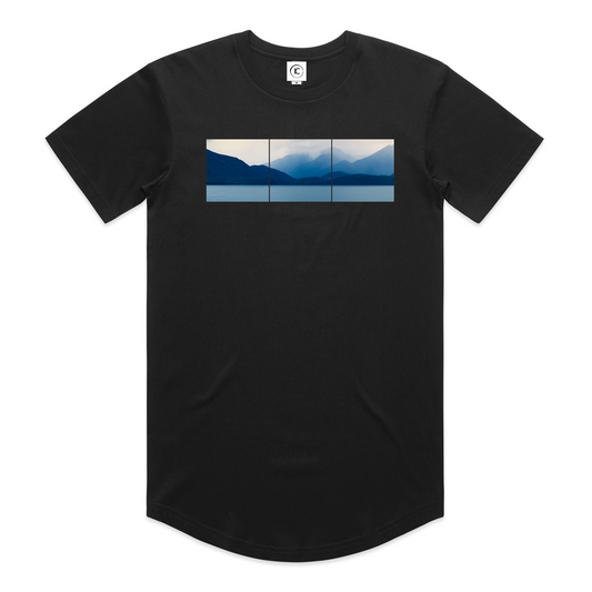 Lake Te Anau - Men's Curve Tee