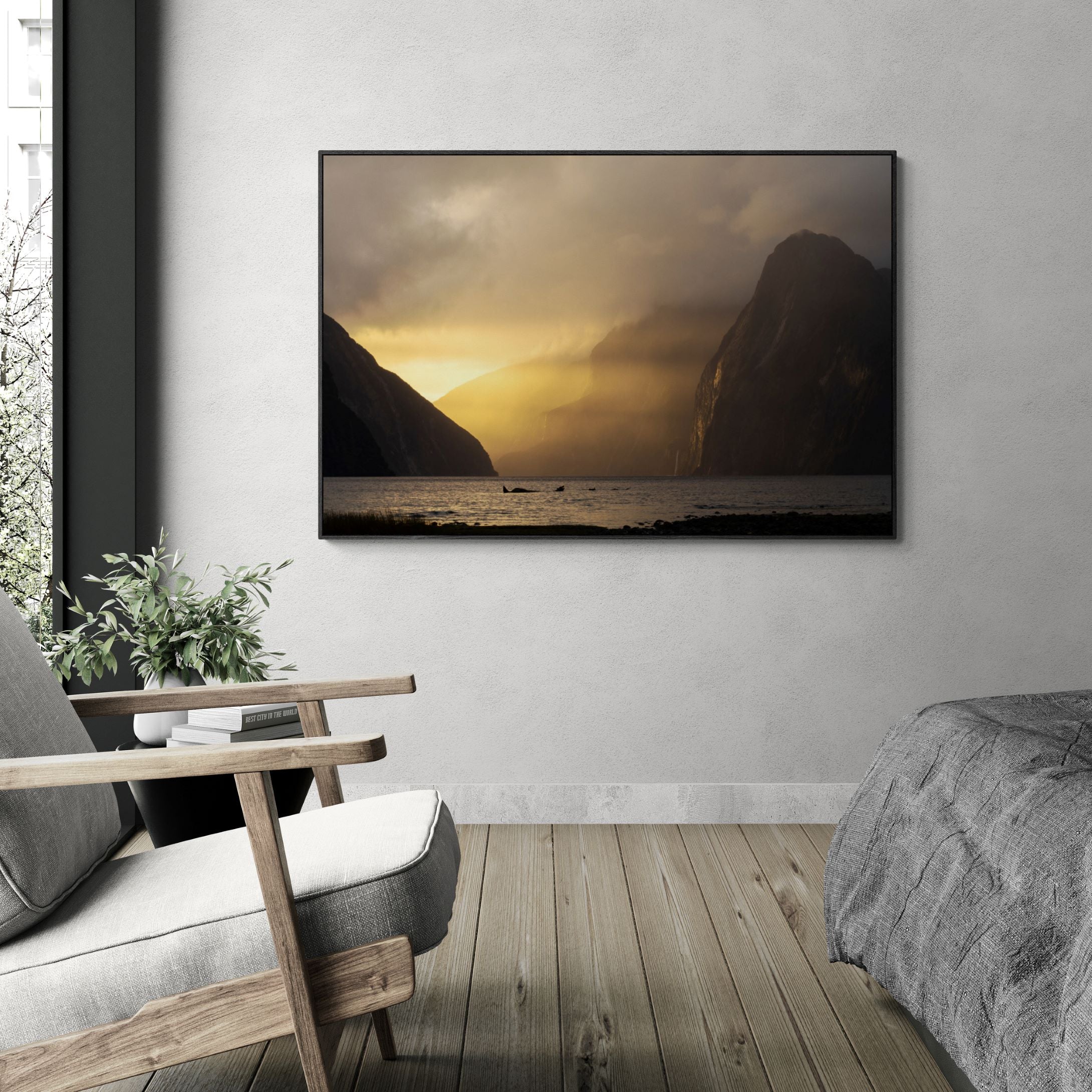Milford Sound Golden Hour | Canvas Print