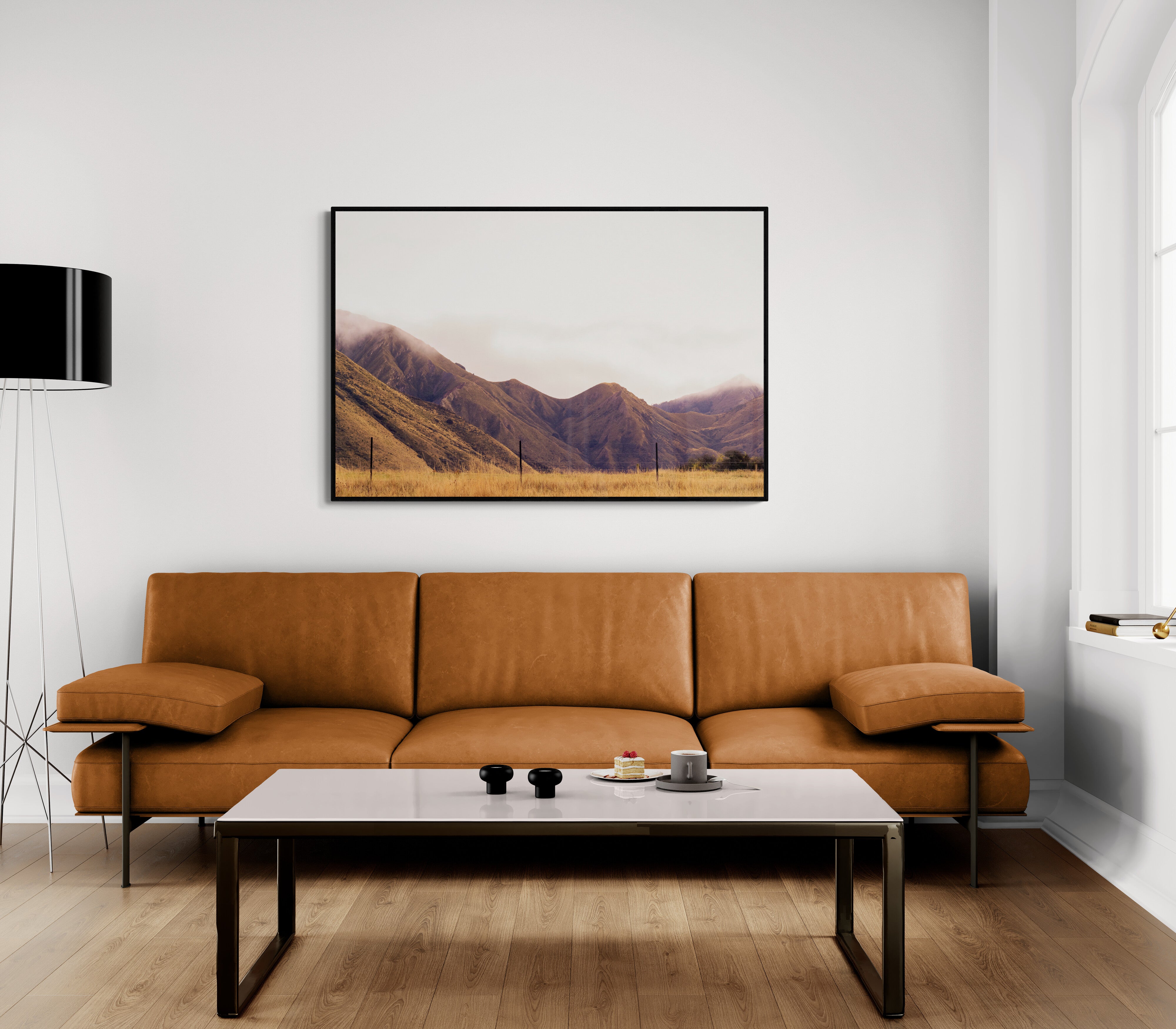 Golden Mountains | Canvas Print