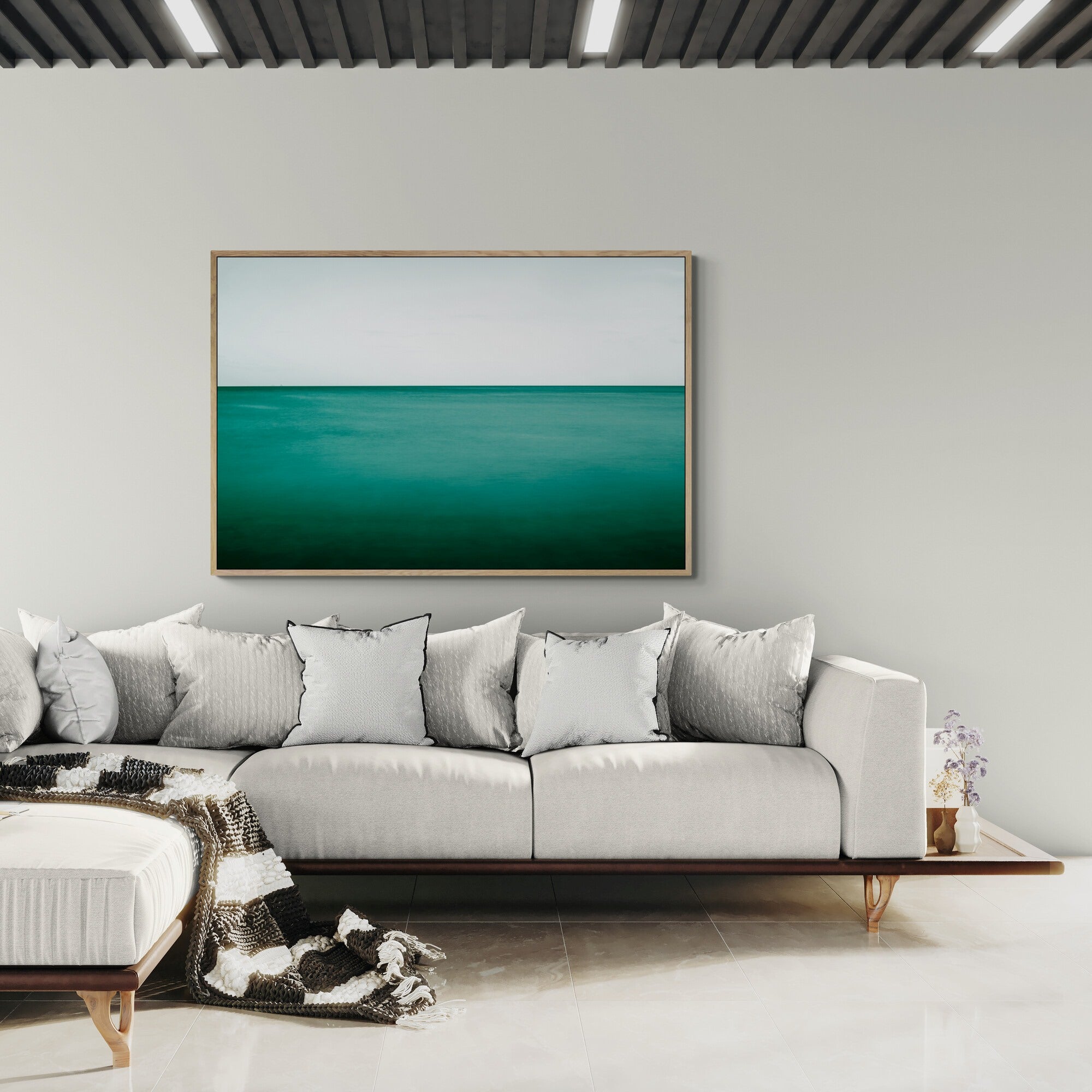 New Horizons Emerald Sea | Canvas Print