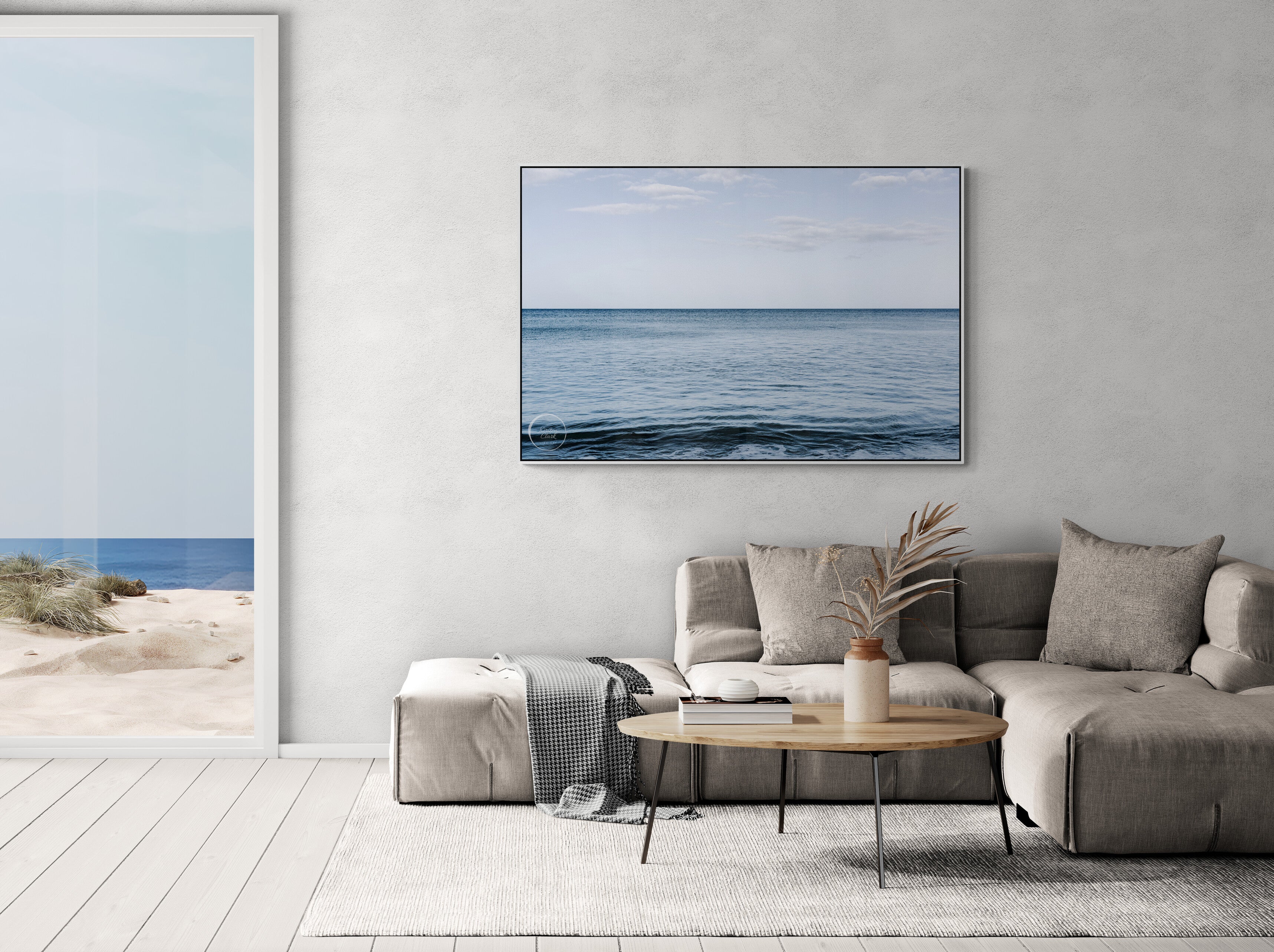 New Horizons Meditative Waters | Canvas Print