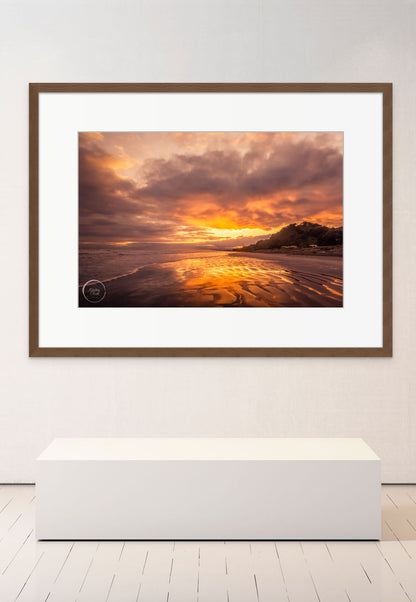 Ohope Beach Sunrise - Kirsten Clark Art
