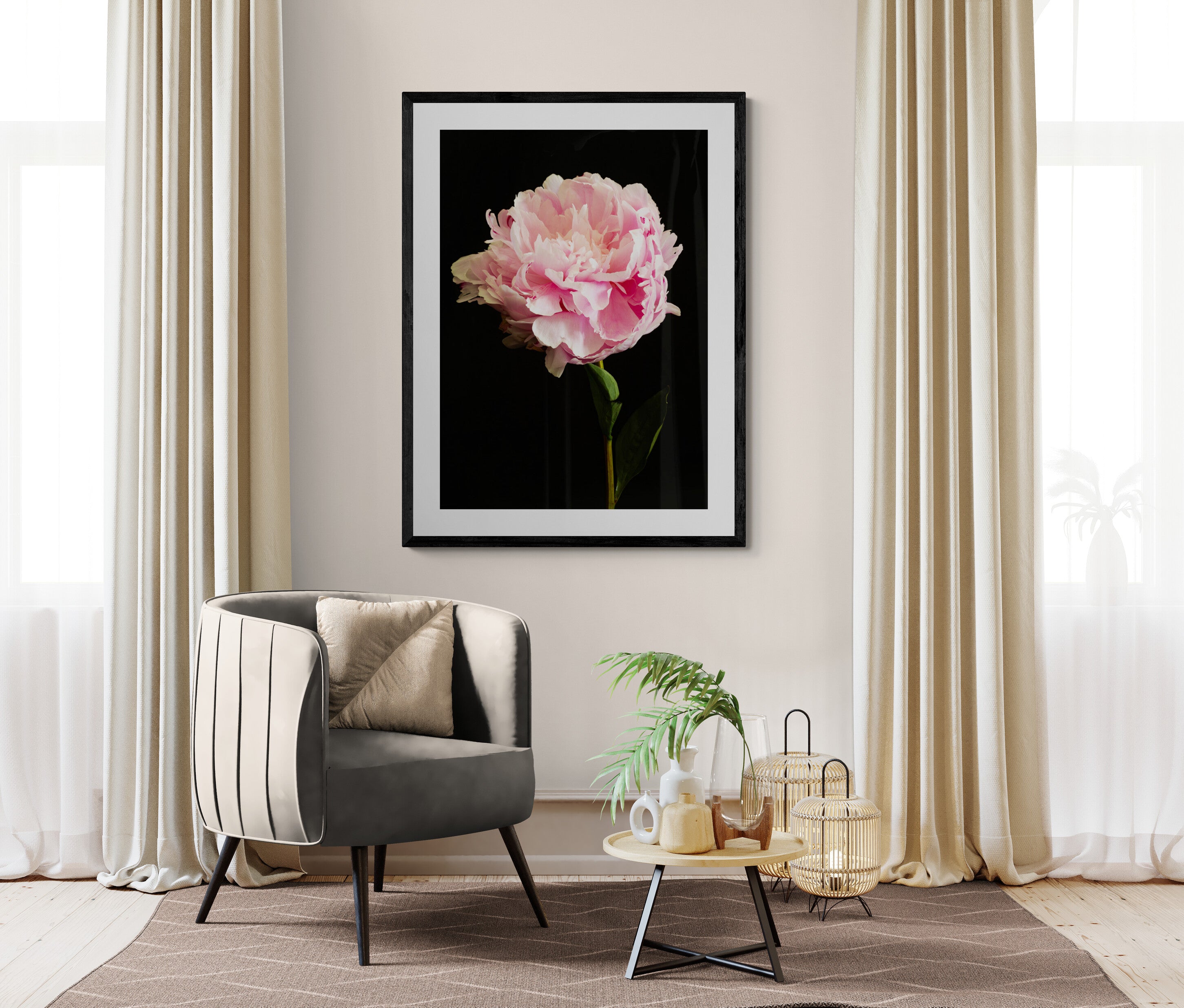 Sarah Bernhardt Peony - Limited Edition Print
