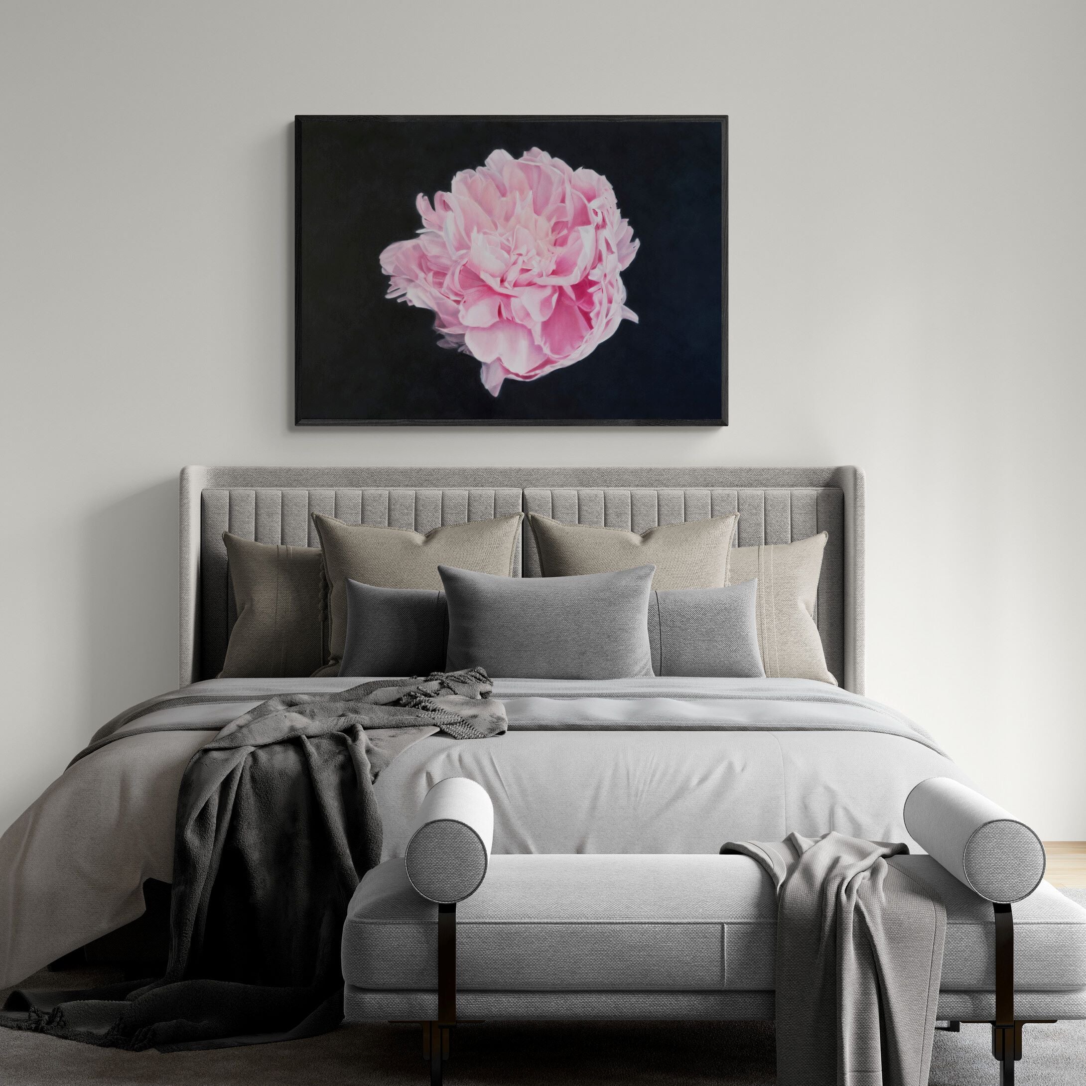 Sarah Bernhardt Peony Painting
