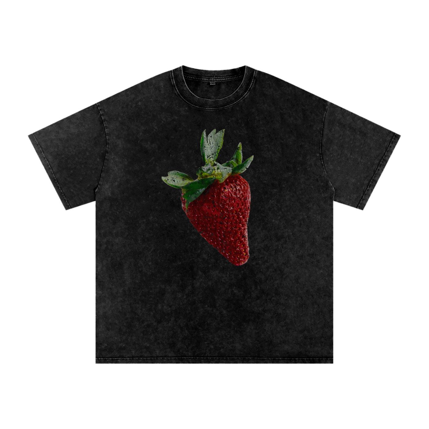 Strawberry Crackle Tee | Vintage Wash