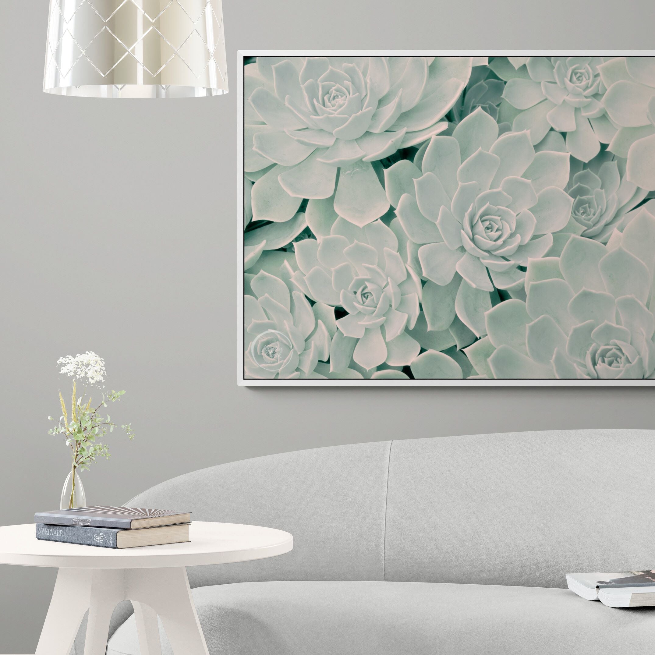 Calm Succulents | Canvas Print