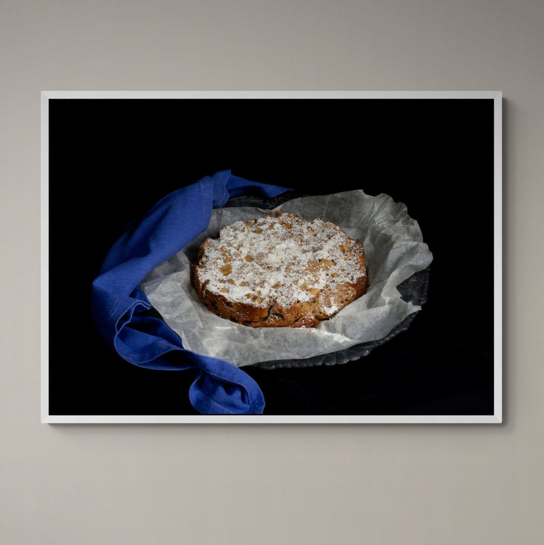 Apple Cake Wall Art print for Kitchen