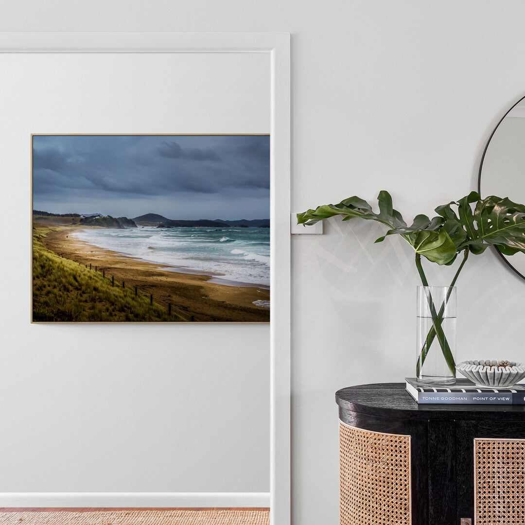 Pataua North Beach Morning Walk | Canvas Print